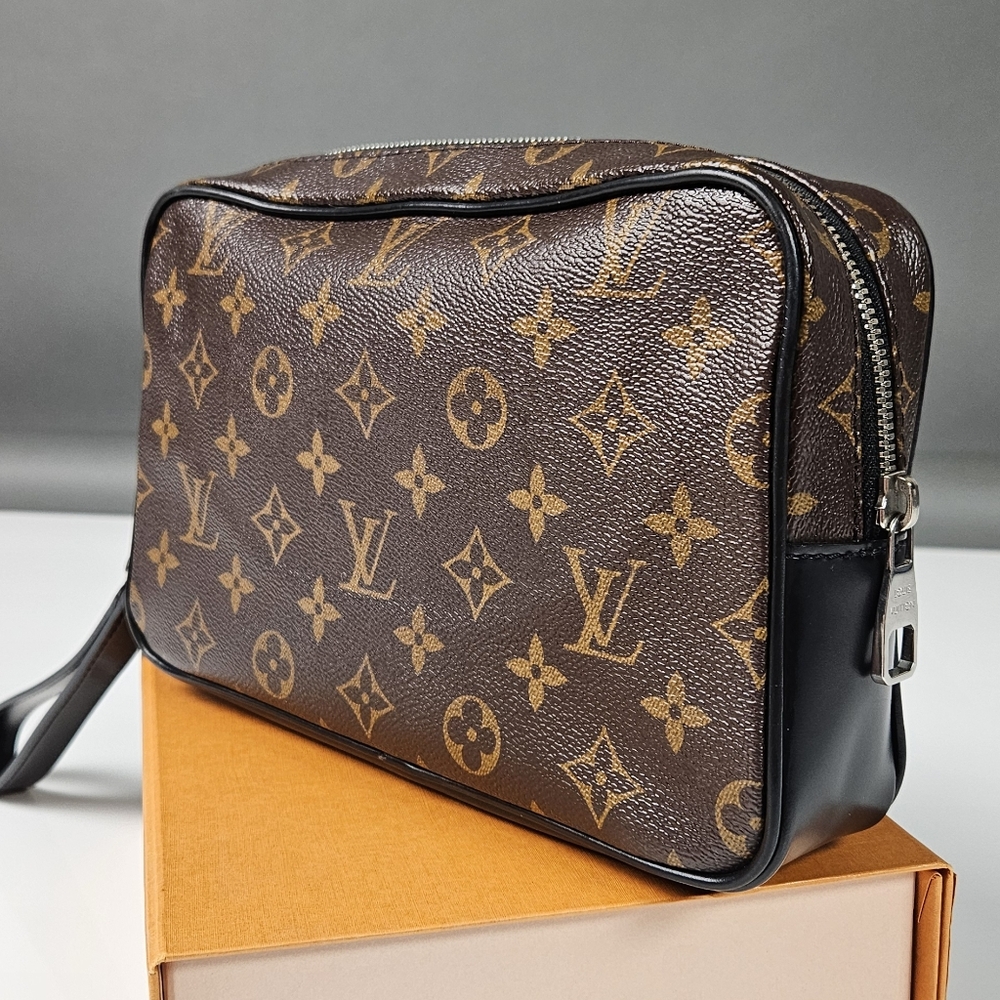 Louis Vuitton Kasai Monogram Clutch Wrist  Bag